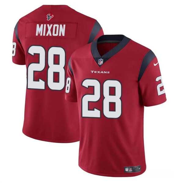 Youth Houston Texans #28 Joe Mixon Red Vapor Untouchable Limited Stitched Jersey Dzhi